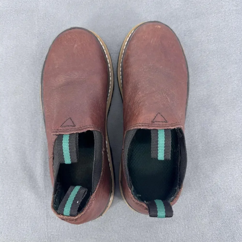 Georgia Boot Kids Romeo Soggy Brown Leather‎ Chelsea Boots Youth 5.5M GR74